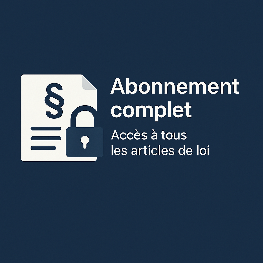 Abonnement annuel
